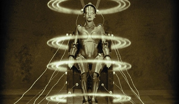 Still showing VFX from film Metropolis