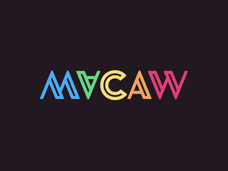 Animated Logo Macaw