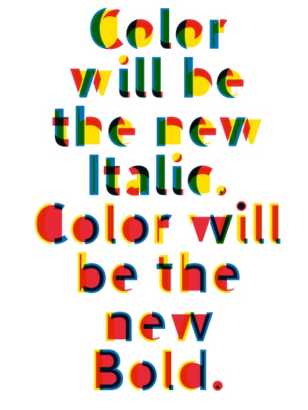 Color fonts