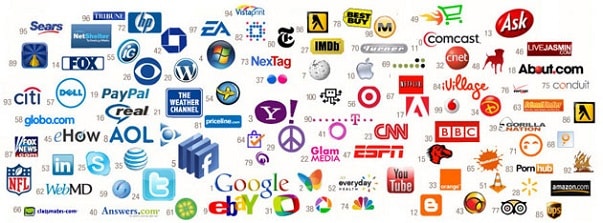 visual branding and brand logos